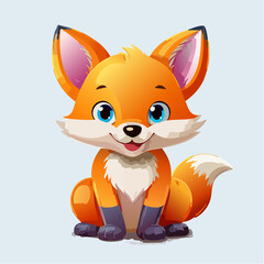 Obraz premium Niedlicher Fuchs