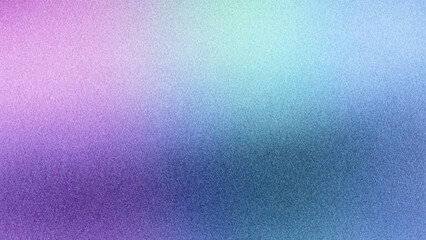 Blue and pink Gradient Grainy Noise Abstract Light Glow Texture Background and vector design.