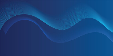 Abstract blue background with flowing lines for futuristic concept. Dynamic waves. modern vector illustration eps 10