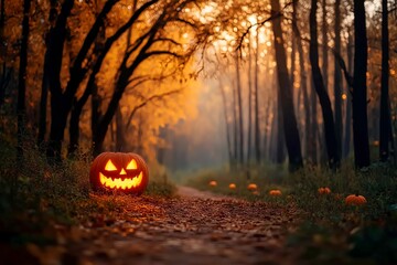 Pumpkin Trail at Dusk