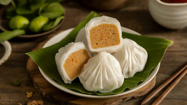 Banh beo chen - water cake.