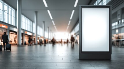 Modern Digital Billboard Mockup in a Public Space, Perfect for Advertising and Promotion Campaigns