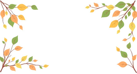 autumn nature frame, autumn leaf pattern border, autumn leaves decoration, rustic autumn frame, autumn frame with leaves, fall leaf garland, autumn leaves outline frame, autumn festival frame, autumn 