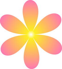 colorful flower vector