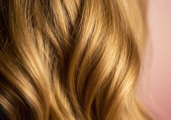 Fototapeta premium long hair with long blond hair