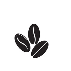 Coffee beans isolated on white background