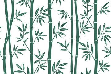Obraz premium seamless pattern with bamboo
