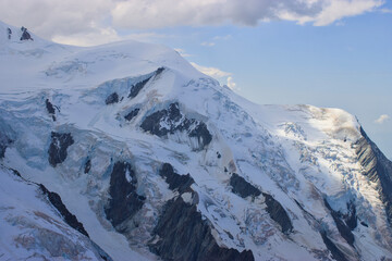 Beautiful View Snow Covered Slopes