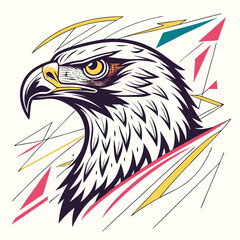 Futuristic Falcon Design 1