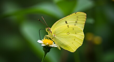 Golden Hour Butterfly: Nature's Gentle Embrace