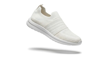 White Athletic Shoe Running Shoe Lightweight Casual Sneakers for Men and Women