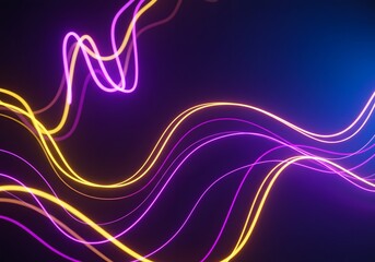 abstract background with waves
