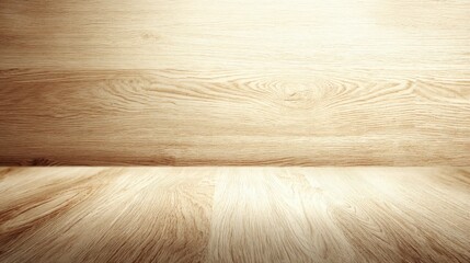Fototapeta premium Elegant Light Wood Texture Background for Product Showcase, Interior Design, or Architectural Visualization
