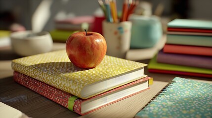 Back to School: A Vibrant Image of Learning and Knowledge