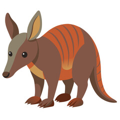 illustration of a cartoon kangaroo