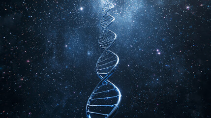 宇宙に輝く生命の螺旋