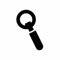 A simple black silhouette icon of a classic handheld bottle opener, isolated on a white background.
