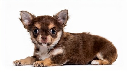 Obraz premium chihuahua puppy isolated on white