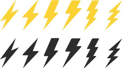 lightning bolt set