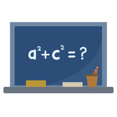 Algebra Equation On Blackboard