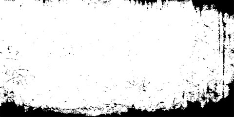 Abstract ink splat grunge texture background with a black paint splash border pattern and spatter illustration design