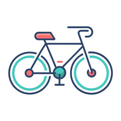 bicycle icon vector illustration