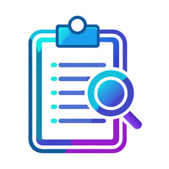 clipboard icon vector illustration