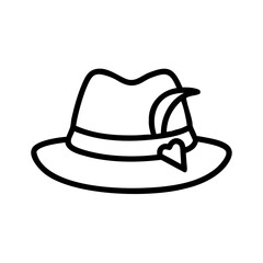 vector illustration of a hat