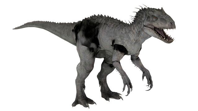 Indominus genetic experiment showcasing dinosaur traits and design