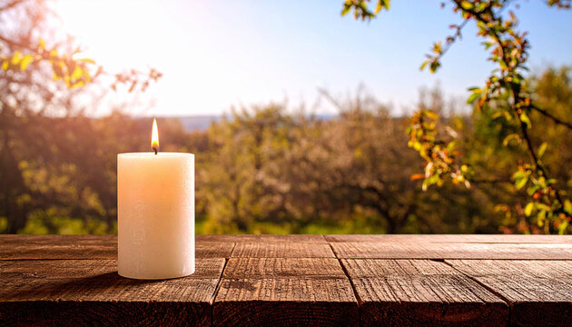 Prayer Book with Decorative Cover Flatlay. Yom Kippur concept. Generated Image