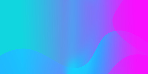 Abstract illustration background of curved waves in a blue purple gradient.