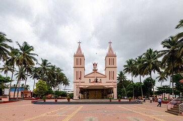 Obraz premium St. Anthony's Basilica, Dornahalli Church, India