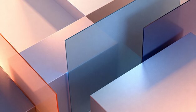 プレゼンや資料に抽象的で最先端なイメージ