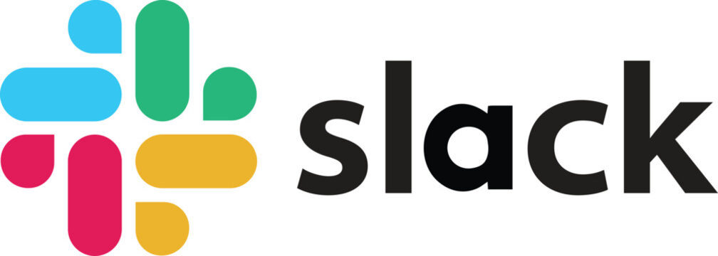 Slack logo icon vector