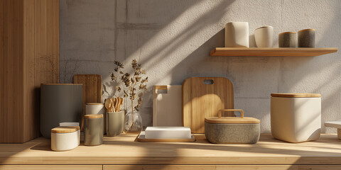 Ekologiczne Bambusowe Organizery w Minimalistycznym Wnętrzu