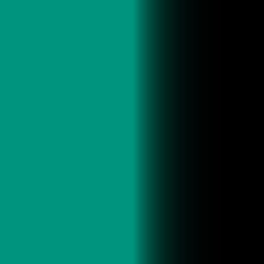 Teal to black gradient abstract background with vertical transition