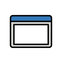 Graphical frame displays content indoors digitally abstractly