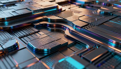 プレゼンや資料に抽象的で最先端なイメージ