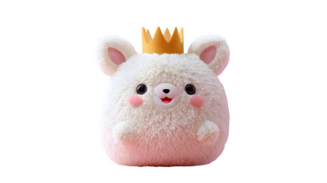 doll, isolated on transparent background