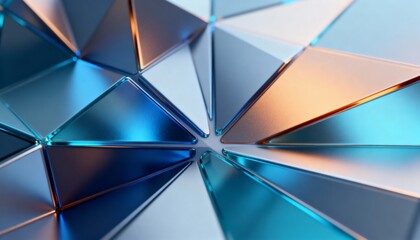 プレゼンや資料に抽象的で最先端なイメージ