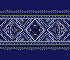 geometric ethnic pattern vector design