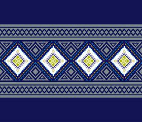geometric ethnic pattern vector design