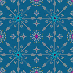 geometric ethnic pattern vector design