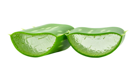 fresh green leaf on white