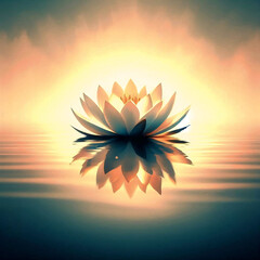 sun and flower