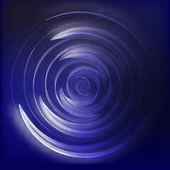 AI Tunnel of Data Streams Vector IIlustration