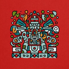 Abstract design illustration