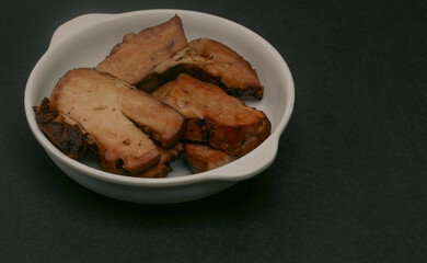 Roasted meat to the llanera