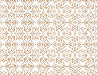 Obraz premium Curving, intertwined lines reminiscent of vines, leaves, and other plant forms.