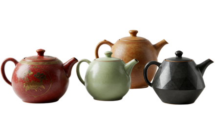 Elegant Ceramic Teapots A Collection of Exquisite Tea Brewing Vessels